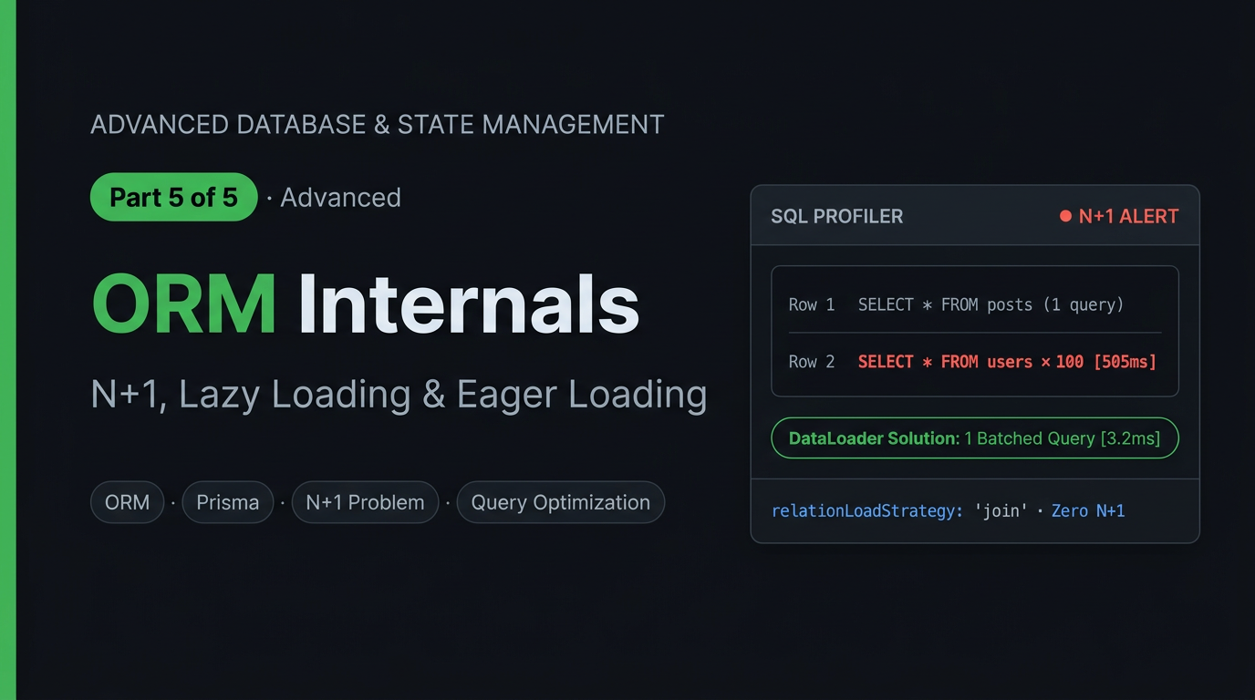 ORM Internals: N+1, Lazy Loading & Eager Loading